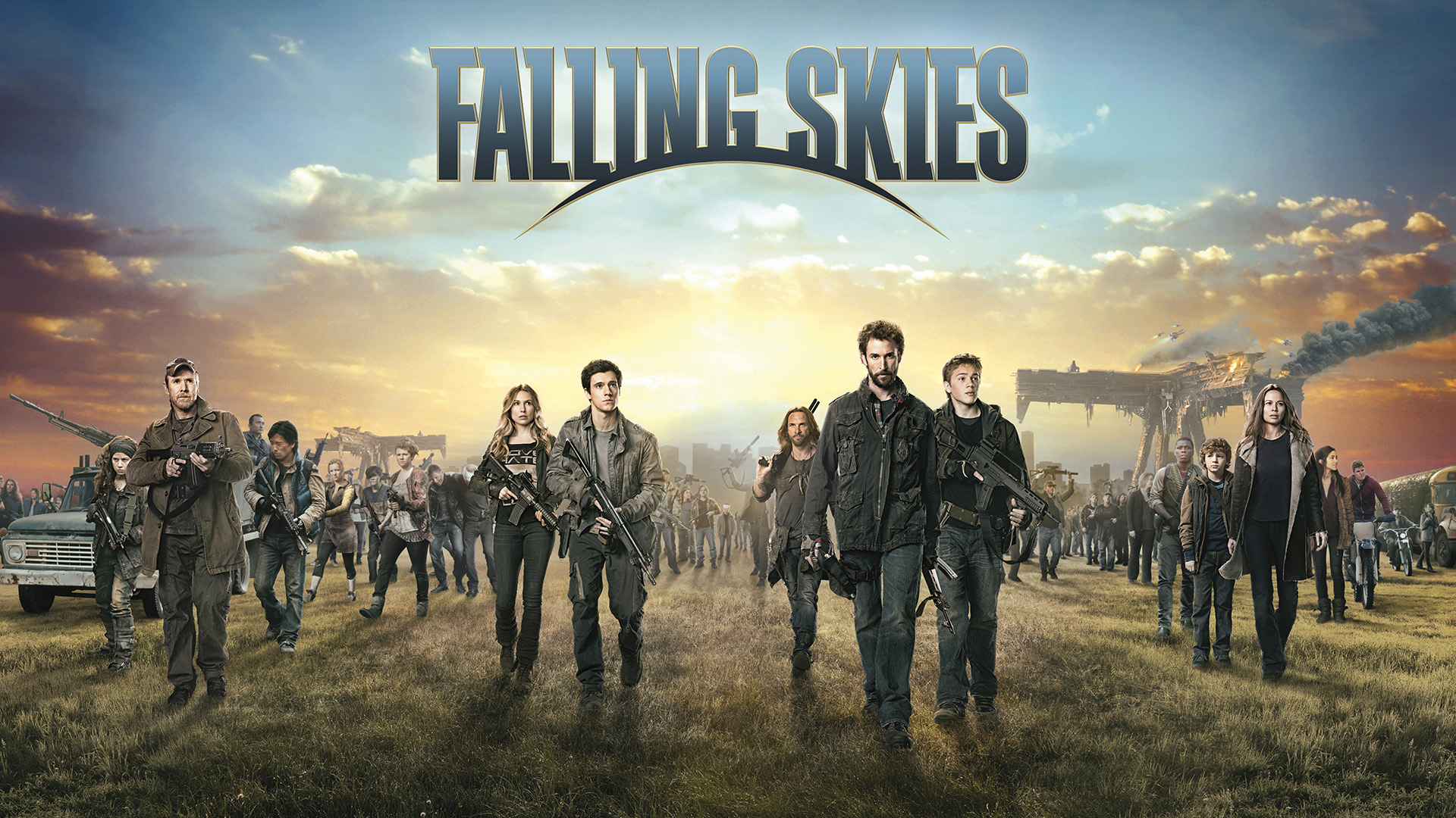 Falling Skies — ensemble cast wallpaper