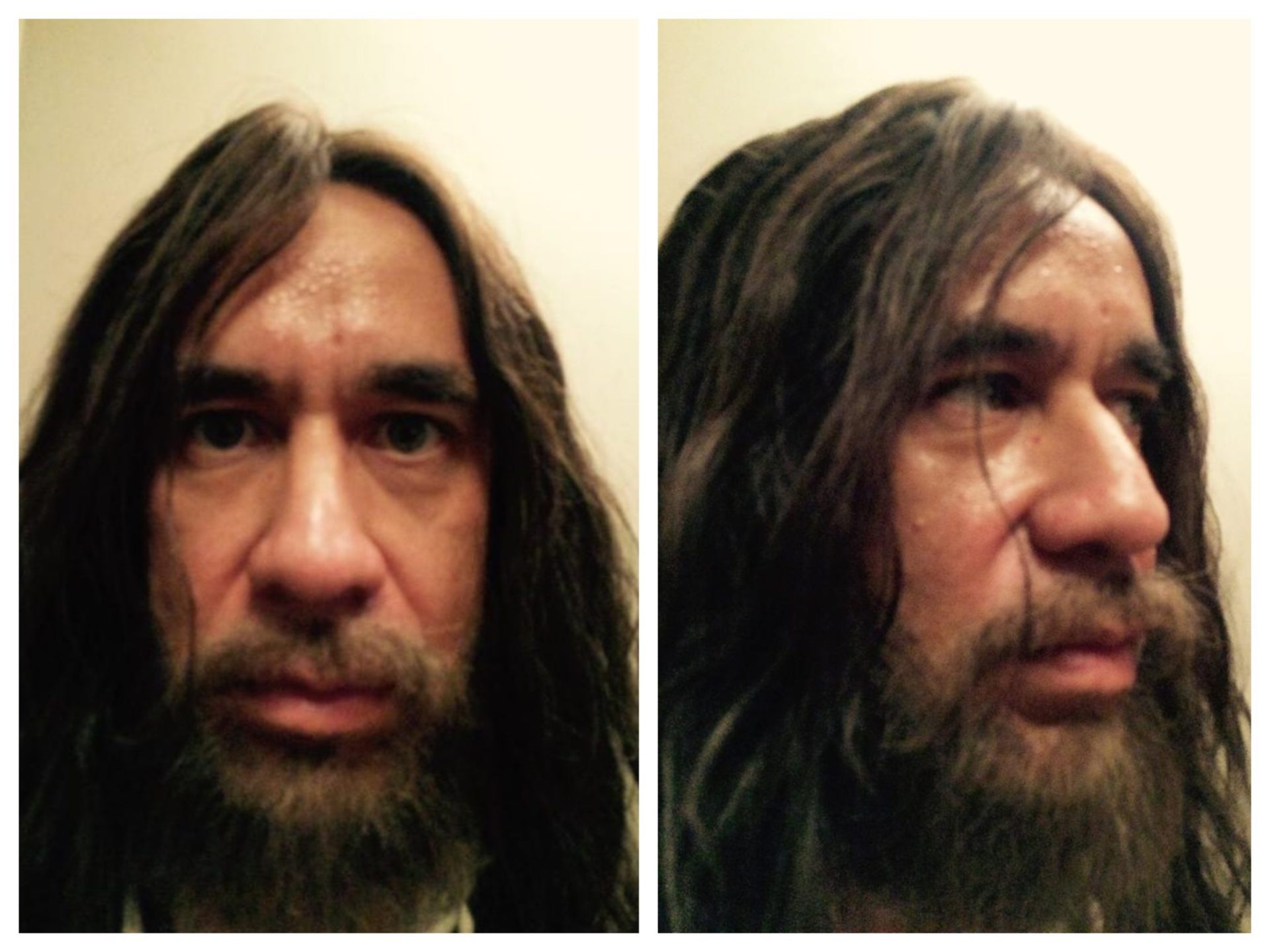 Man Seeking Woman — caveman character looks