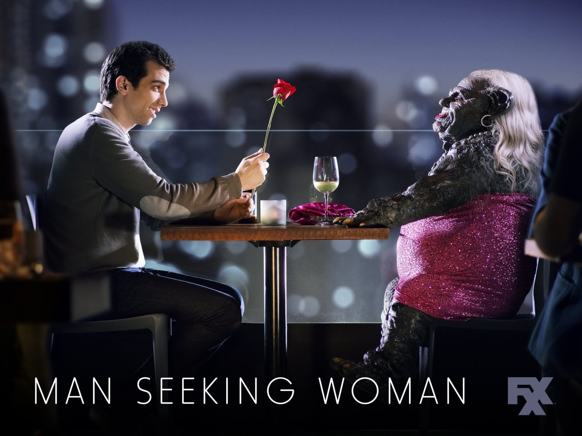 Man Seeking Woman — FX key art